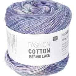Fashion cotton merino lace, skyline