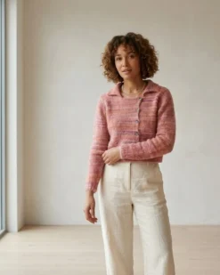 Fashion Meri Mohair Print, Soluppgång