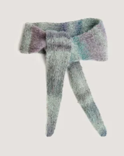 Fashion wool alpaca landscape, Deep sea