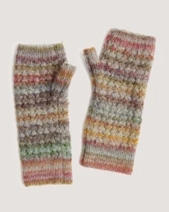 Fashion wool alpaca landscape, Ethno shades