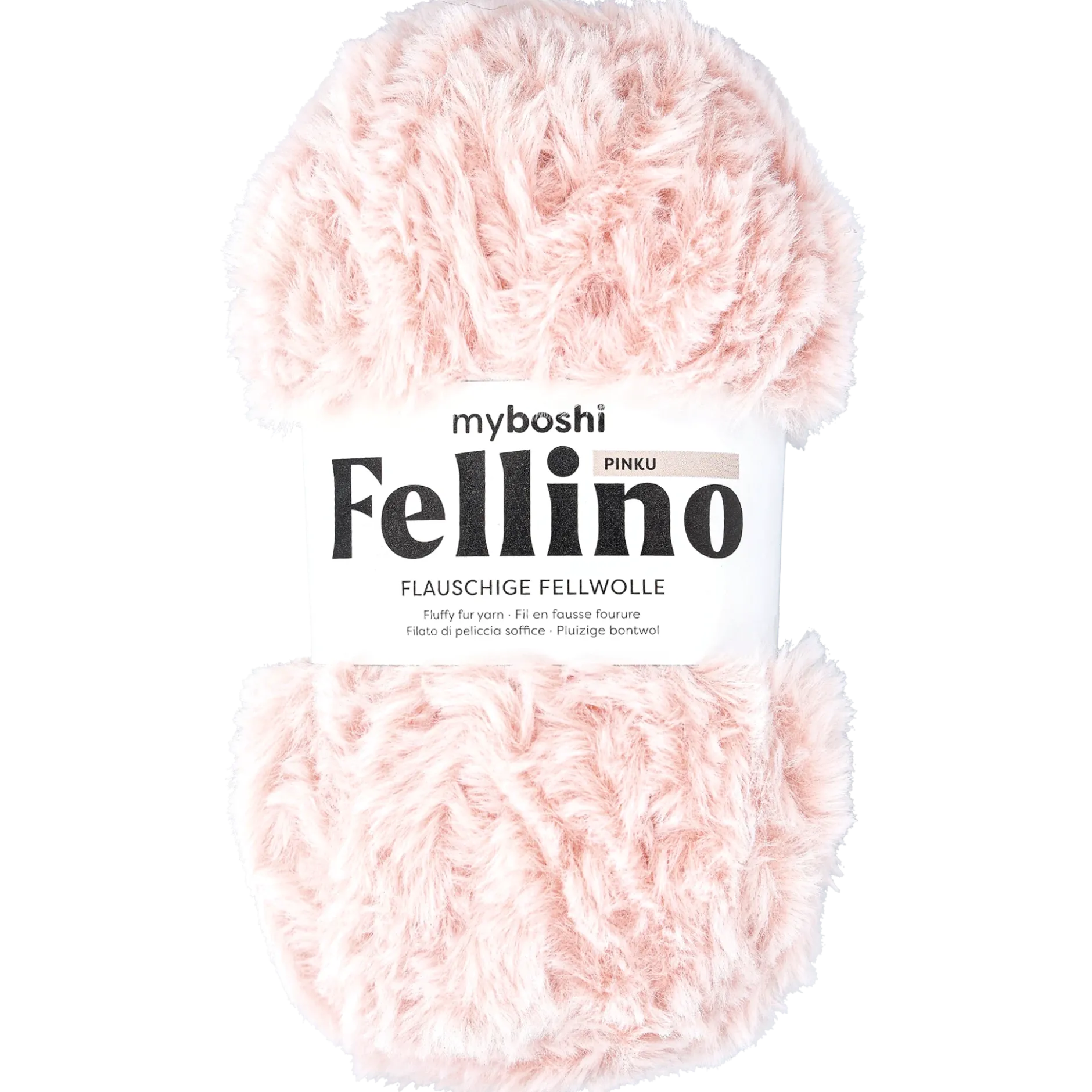 Fellino pälsgarn, ljusblå