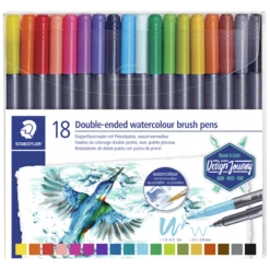 Fiberspetspenna Marsgraphic Duo, 18 st