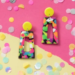 FIMO effect net neon colors