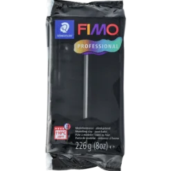 FIMO-lera Professional 226 g, svart