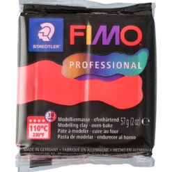 FIMO Professional 57 g, röd