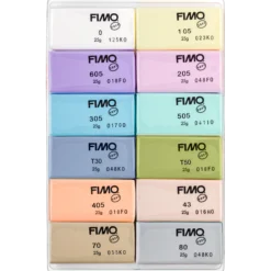 FIMO soft set pastel colors