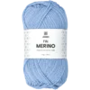 Fin merino ullgarn, himmelsblå