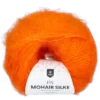 Fin mohair/silke garn, solar flare
