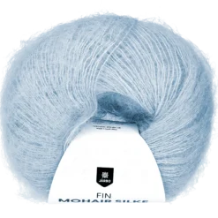 Fin mohair/silke garn, summer song