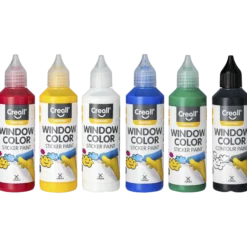 Fönsterfärg startset 6x80 ml