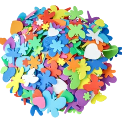Foammix blommor, hjärtan & insekter