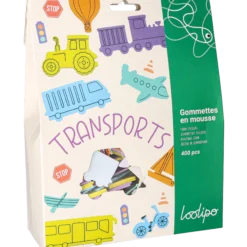 Foam stickers transport