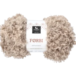 Förbi pälsgarn, beige