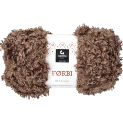Förbi pälsgarn, brun