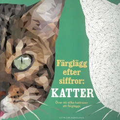 Färglägg efter siffror: Katter