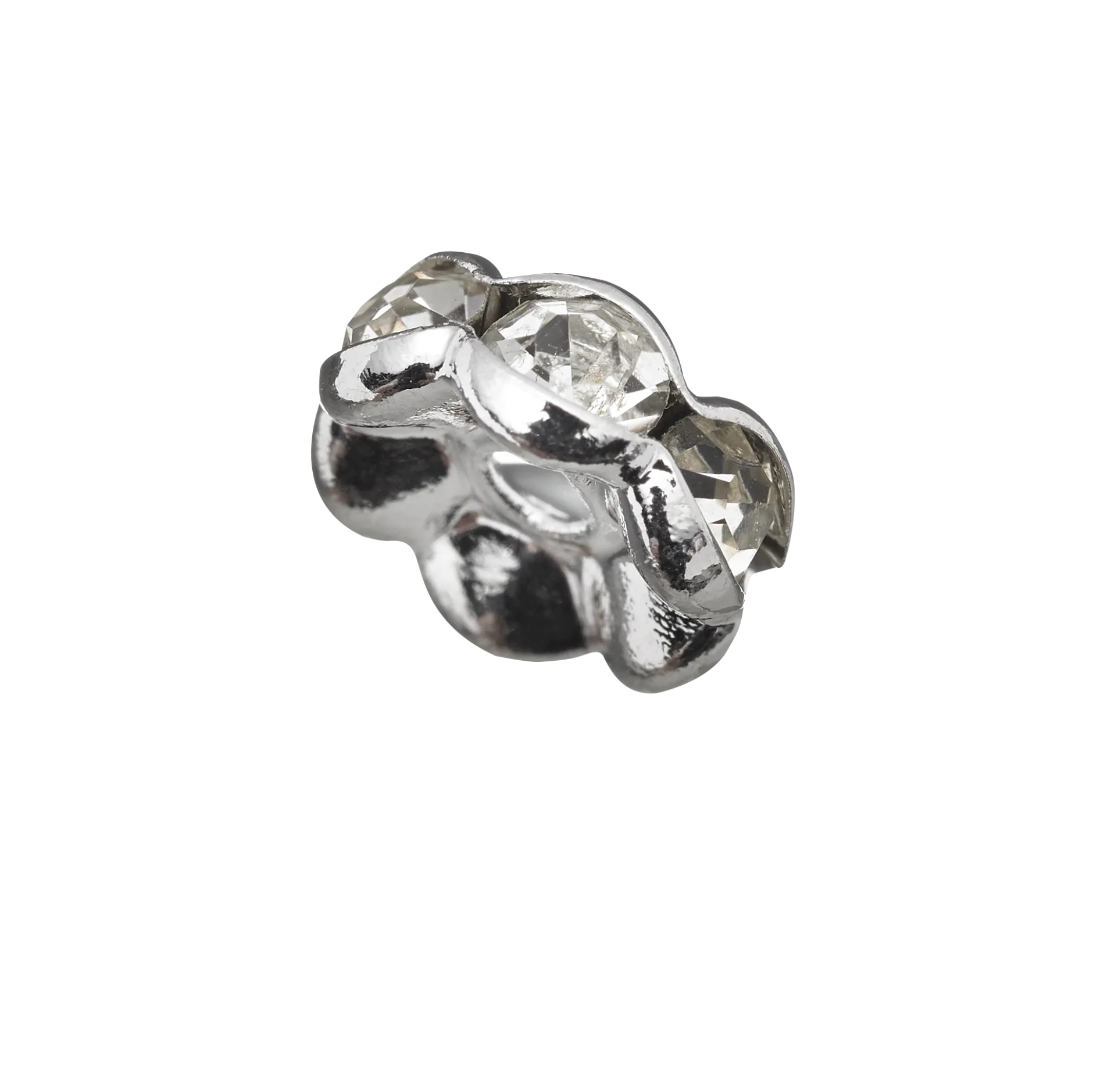 Försilvrad mellandel, 7 mm