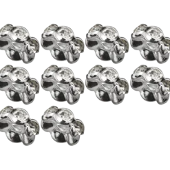 Försilvrad mellandel, 7 mm