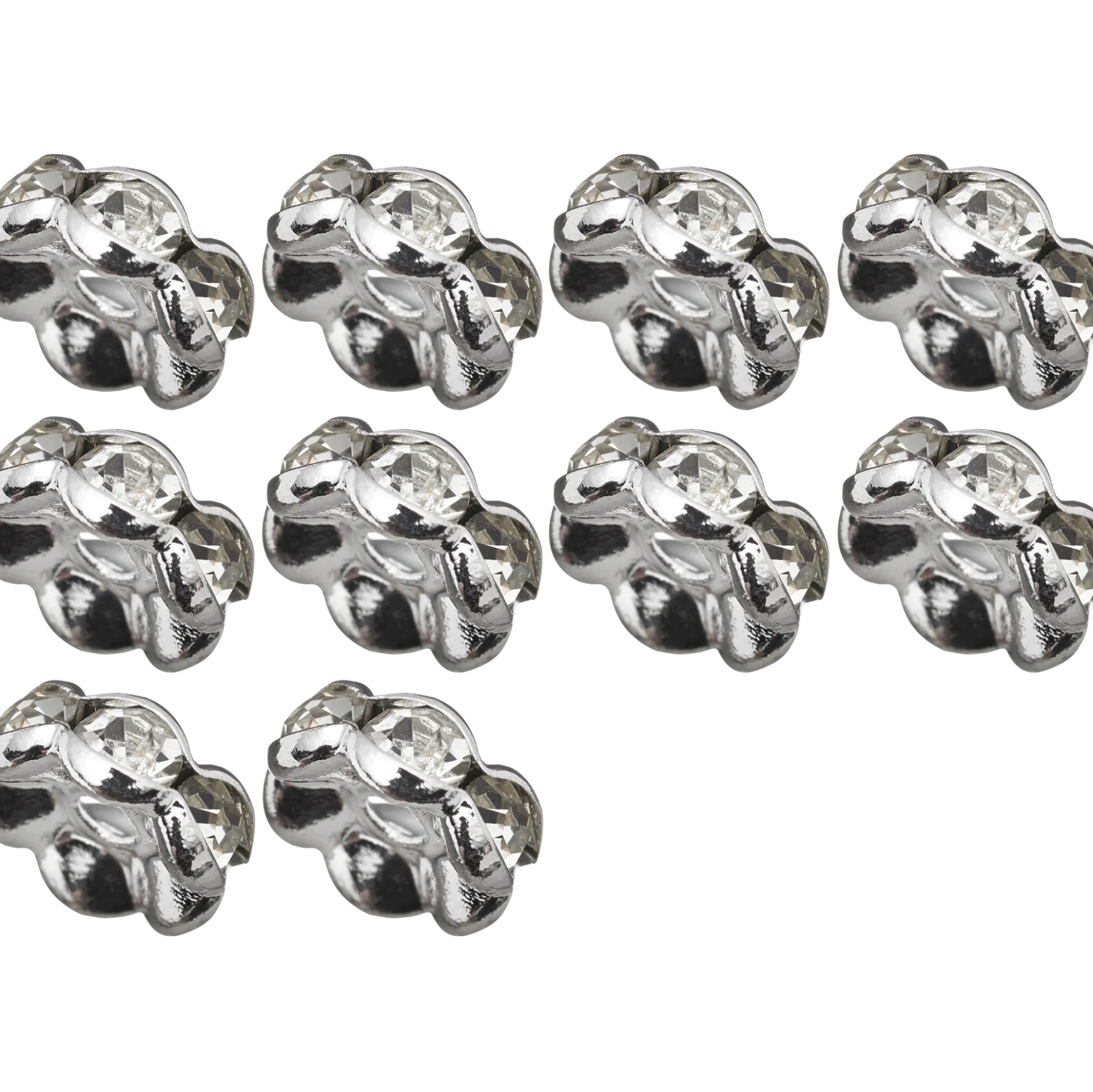 Försilvrad mellandel, 7 mm