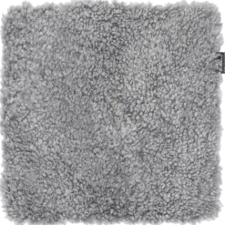 Fårskinn, charcoal grey silver