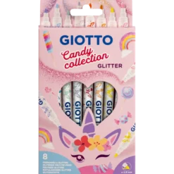 Giotto Turbo Glitter, pastellfärger