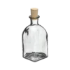 Glasflaska med kork, 250 ml