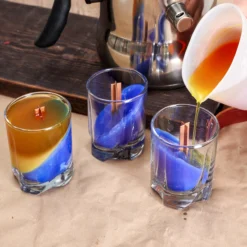 Glas för ljustillverkning