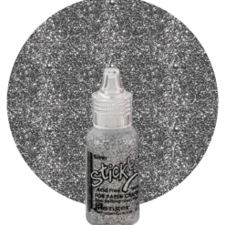 Glitterlim, silver