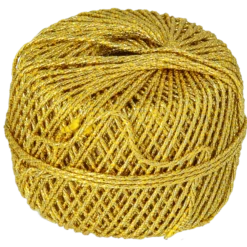Glittersnöre, guld