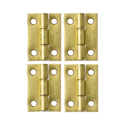 Gångjärn 4 st mäss, 30x22 mm