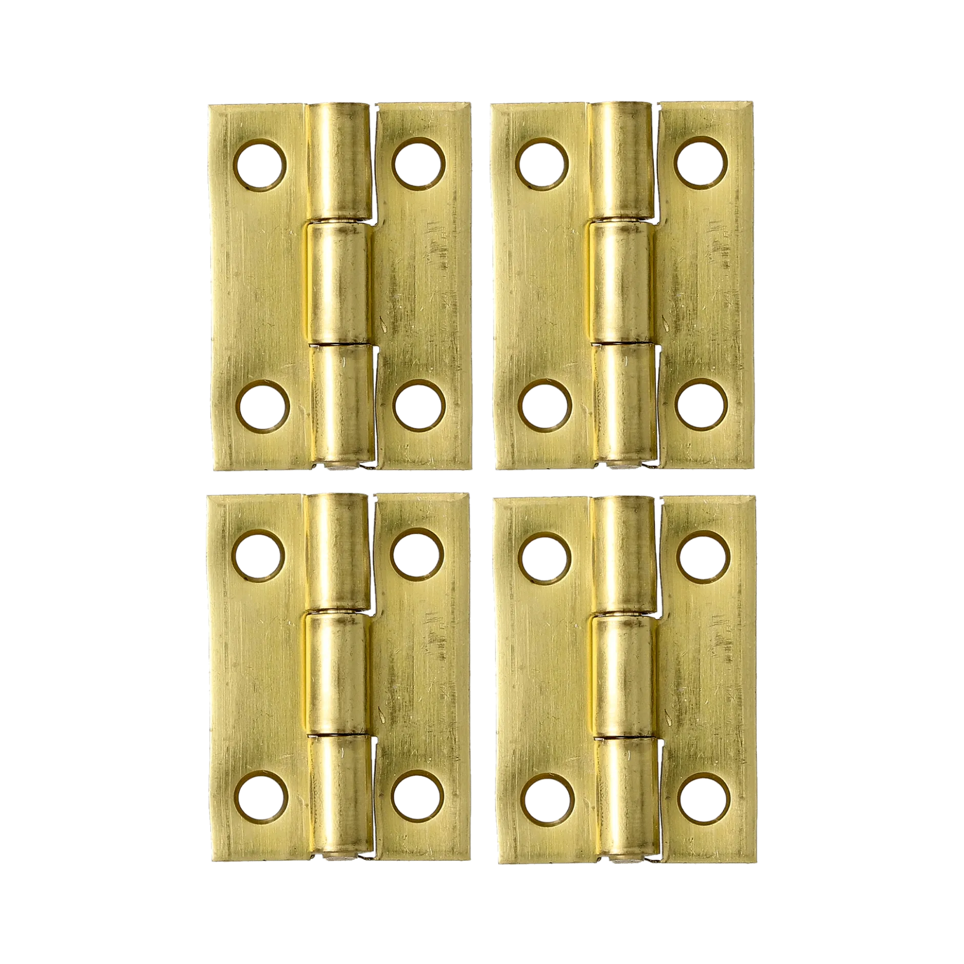 Gångjärn 4 st mäss, 30x22 mm