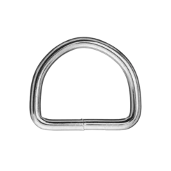 Halvrund ring 25 st, Ø 25x19 mm