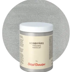 Hobbyfärg 1 l, silver