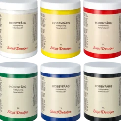 Hobbyfärgmix 6X1 l