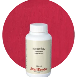 Hobbyfärg 300 ml, vinröd
