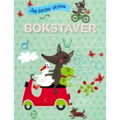 Jag börjar skriva bokstäver