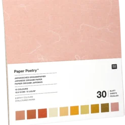 Japanska Origamipapper, Jordiga toner