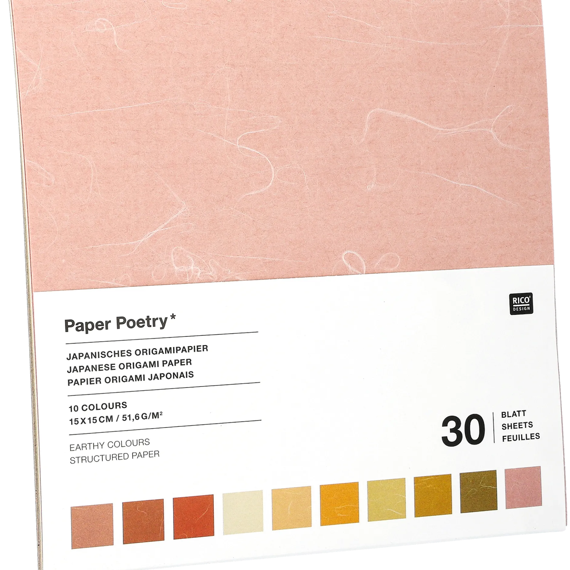 Japanska Origamipapper, Jordiga toner
