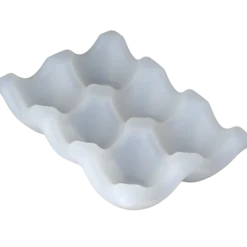 Jesmonite Silikonform äggbricka
