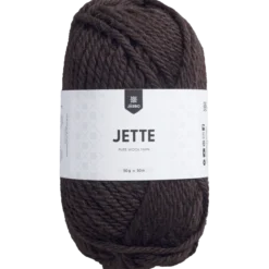 Jette ullgarn, brun