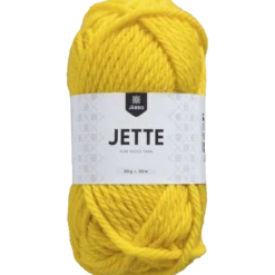 Jette ullgarn, gul