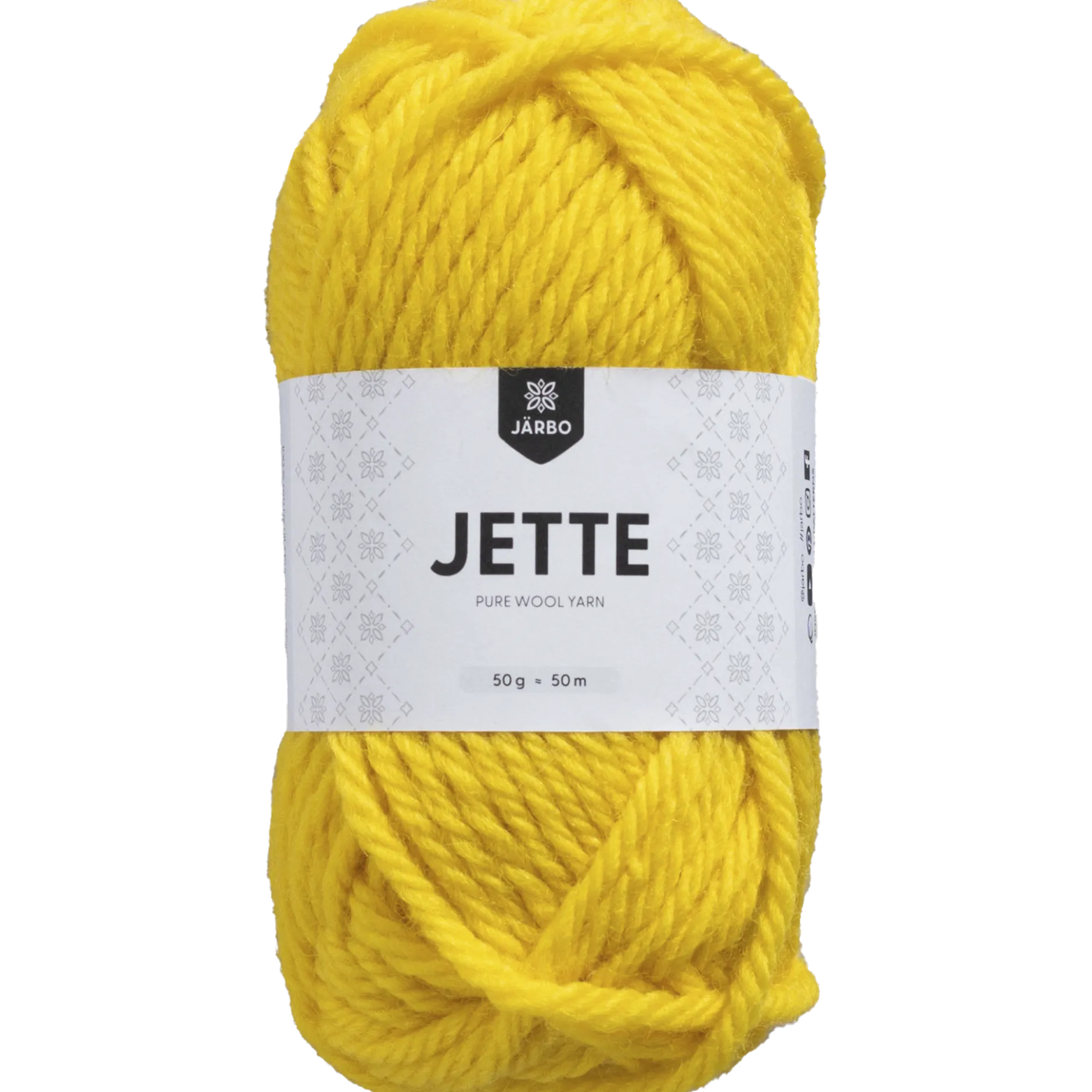 Jette ullgarn, gul