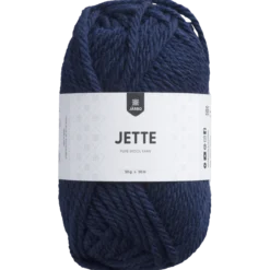 Jette ullgarn, marinblå