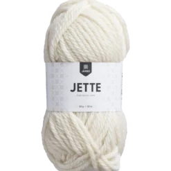 Jette ullgarn, vanilj
