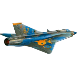 J-35J Draken Swedish A.F