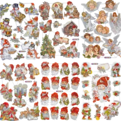 Julbokmärken mix