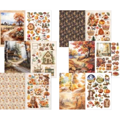 Junk Journal & Ephemera Book - Hello Fall