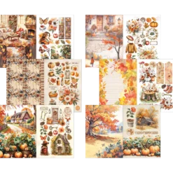 Junk Journal & Ephemera Book - Hello Fall