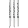 Kalligrafi 3-pack, svart