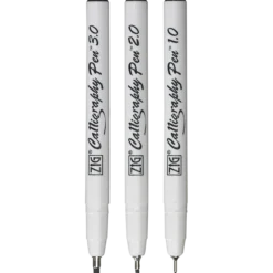Kalligrafi 3-pack, svart