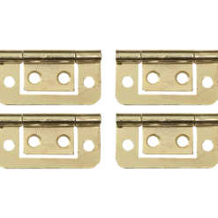 Kantgångjärn 38x19 mm 4 st